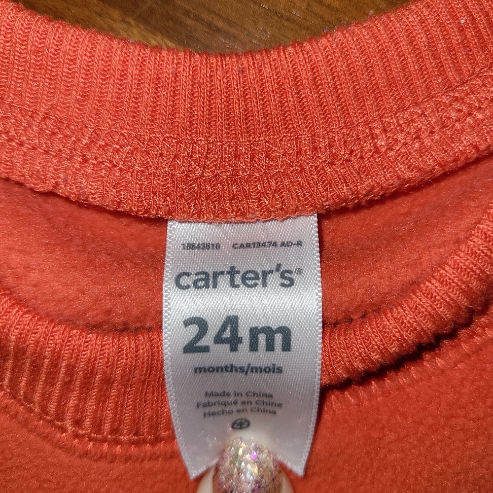 Carters fleece one piece - Picture 5 of 8